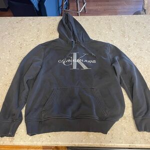 Calvin Klein Jeans Charcoal Hoodie for Men